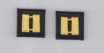 CAPT Captain GOLD on BLACK--SMALL